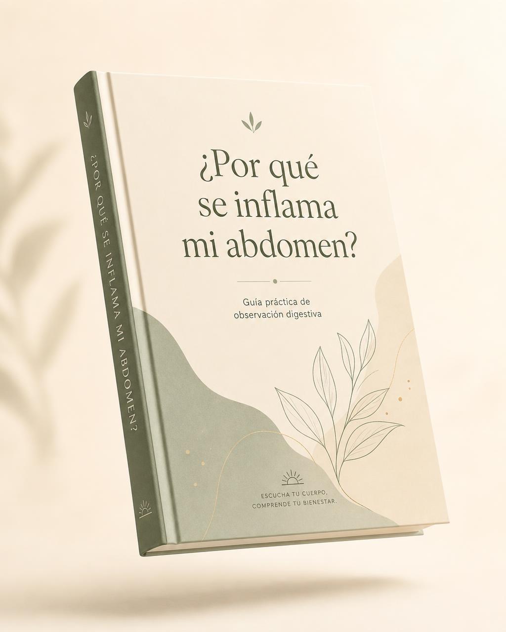 Portada de la guía digital ¿Por qué se inflama mi abdomen?